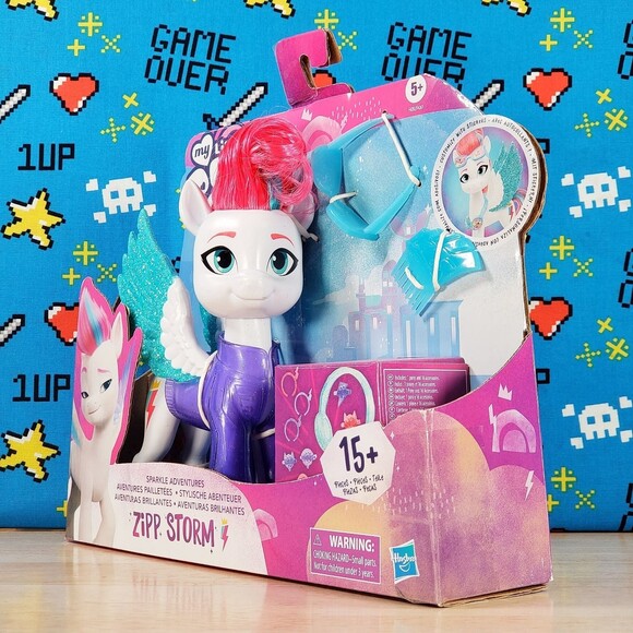 Hasbro My Little Pony Zipp Storm 6" Sparkle Adventures Collectible NIB - Picture 6 of 12